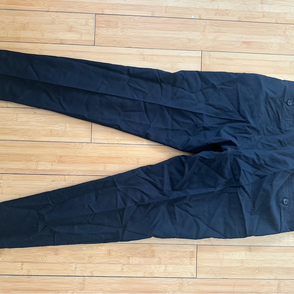 Prada Men's Elegant Black Dress Pants